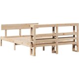  Okvir kreveta bez madraca 150 x 200 cm od masivne borovine | shoptok.hr