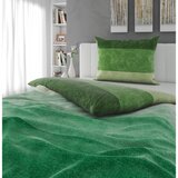 Novel POSTELJNINA 140/200 cm saten zelena | Shoptok.si