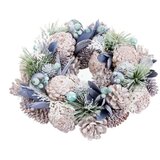  Coroană de Crăciun Plava Pisana Plastika Foam 26 x 26 x 7 5 cm | shoptok.hr