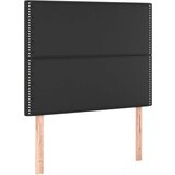  Okvir za krevet s uzglavljem crni 120 x 200 cm od umjetne kože | shoptok.hr
