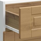 vidaXL Kuhinjska osnovna omarica Porto artisan hrast inženirski les | Shoptok.si