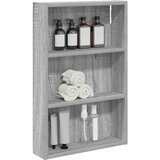  Kopalna stenska omarica s polico Siva Sonoma 40 x 10 x 60,5 cm, (5000233263) | Shoptok.si