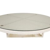 Venture Home Volta okrugli vrtni blagovaonski stol ⌀90 cm, bijeli | shoptok.hr