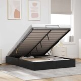  Otoman krevet Crna 153 x 203 cm Umjetna koža | shoptok.hr