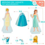 Disney Princess Drveni magnetni set za oblačenje Disney princeze - 45 dijelova | shoptok.hr