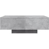  Stolić za kavu s LED svjetlima sivi boja betona 85x55x31 cm | shoptok.hr