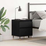  Noćni ormarić Crna hrast 40x35x50 cm Konstruirano drvo | shoptok.hr