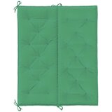  Jastuk za vrtnu klupu zeleni 120x(50+50)x7 cm od tkanine Oxford | shoptok.hr