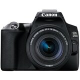Canon Digitalni SLR fotoaparat EOS 250 D 25.80 MPix Crna 4K-Video, Bluetooth, Mobilni okretni zaslon , WiFi | Eponuda.ba