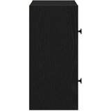  Regal za knjige crni hrasta 40x24x52 cm od konstruiranog drva | Eponuda.ba