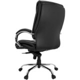 MID.YOU Pisarniški Stol Xxl H 100 Pu, Črna | Shoptok.si