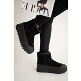 Big Star Warm Suede Snow Boots on Platform | shoptok.hr