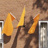 vidaXL Crna Metal 105 x 75 mm Metalni nosač zastava Ostalo Suvremeni | shoptok.hr