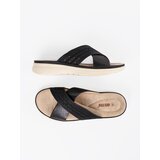 Shelvt Black platform flip-flops | shoptok.hr