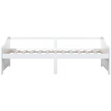 vidaXL Trosjed / dnevni ležaj bijeli 90 x 200 cm od masivne borovine | shoptok.hr