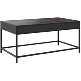  Stolić za kavu s beskonačnim LED svjetlima crni 90x50x41 cm | Eponuda.com
