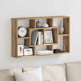  Zidna polica Artisan hrast 85x16x52,5 cm Konstruirano drvo | shoptok.hr