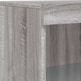  Komoda s LED svjetlima boja sivog hrasta 181 5x37x100 cm | shoptok.hr