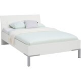 XORA postelja 120 cm x 200 cm , leseni material bela Cene