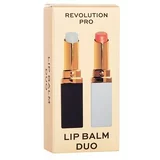 Revolution lip Balm Duo darovni set balzam za usne Clear Lip Balm 2,7 g + balzam za usne Tinted Lip Balm 2,7 g