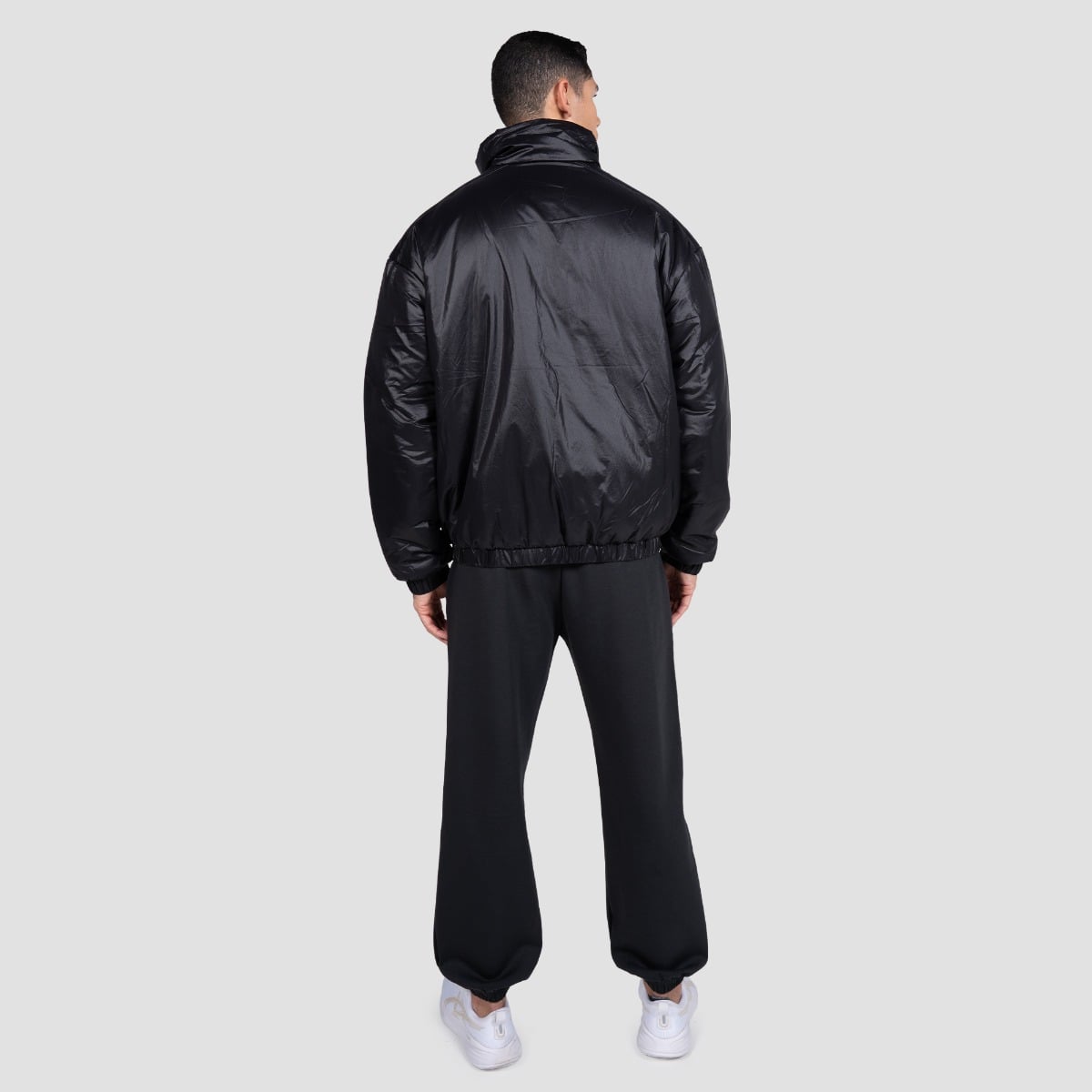 GymBeam Muška jakna Prime 1/2 Zip Black XL | Eponuda.com