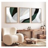 WALLXPERT huhu229 - 50 x 70 Multicolor Decorative Framed MDF Painting (3 Pieces) WALLXPERT huhu229 - 50 x 70 Multicolor Decorative Framed MDF Painting (3 Pieces) Slike