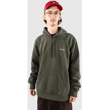 Carhartt WIP Script Embroidery Sweat Pulover s kapuco opuntia / white Cene