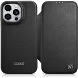 ICARER Usnjena torbica za iPhone 14 Pro z magnetnim zavihkom MagSafe CE Premium Leather črna, (21522163) Cene