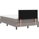 Box Postelja z vzmetnico z vzmetnico Taupe 120 x 200 cm blago, (5000127843) | Shoptok.si