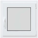  Okno za klet RISOR 60 x 60 cm PVC in steklo Bela, (5000215133) | Shoptok.si