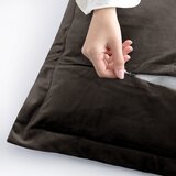 AmeliaHome Set od 2 tamno smeđe jastučnice Side, 45 x 45 cm | shoptok.hr