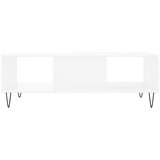  Stolić za kavu bijeli 104 x 60 x 35 cm od konstruiranog drva | shoptok.hr