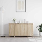  Kreveta Sonoma hrast 135 x 41 x 75 cm Konstruirano drvo | shoptok.hr