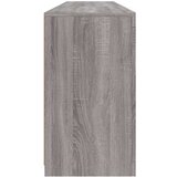  Komoda s LED svjetlima boja sivog hrasta 162 x 37 x 67 cm | shoptok.hr
