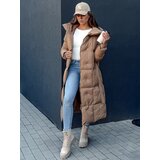 DStreet Płaszcz pikowany damski CLOUTIQUE ciemnobeżowy | shoptok.hr