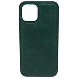  Maska za telefon LEATHER CASE za Iphone 12 Pro, Zelena | Eponuda.com