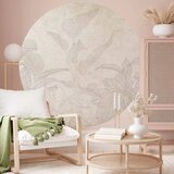  Okrugla fototapeta - Subtle exotic plants 230x230 | shoptok.hr