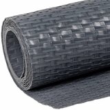 Balkonski zaslon antracit 400 x 100 cm od poliratana | shoptok.hr