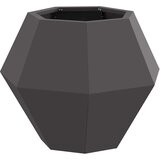  Cvetlično korito 2 pcs Črna 50 x 50 x 40 cm Jeklo, (5000207430) | Shoptok.si