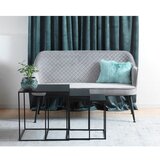 Unique Furniture Svijetlo siva baršunasti sofa 129 cm Berrie – | shoptok.hr