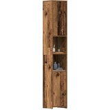 vidaXL Kupaonski ormarić staro drvo 30x30x183,5 cm konstruirano drvo Cijene