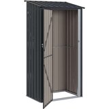  Vrtne šupe Antracit 103 x 74 x 200 cm Metal - Antracit 103 x 74 x 200 cm | shoptok.hr
