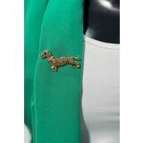 Kesi Brooch Dog A-2-21-6 gold color | shoptok.hr