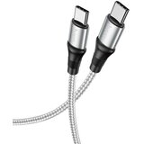 hoco. kabel tipa C na tip C Exquisite Power Delivery PD 100W X50 2 metra sivi | shoptok.hr