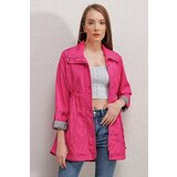 Bigdart Trench Coat - Pink - Double-breasted Cene
