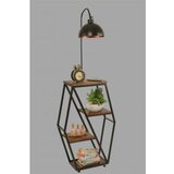 Opviq sembol ceviz lambader retro 3 Baslıklı lampa | ePonuda.com