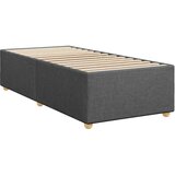  Boxspring krevet s madracem Tamnosiva 90 x 200 cm Tkanina - Tamnosiva 90 x 200 cm Dizajn linija | shoptok.hr