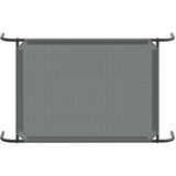 vidaXL dvignjena pasja postelja siva 110x65x20 cm tekstilen in jeklo | Shoptok.si
