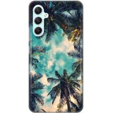  Silikonska maska za Samsung A346B Galaxy A34 5G Palm Tree Print akvamarin Cene'.'