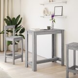  Barski stol sivi 102 x 50 x 103,5 cm od konstruiranog drva | Shoptok.si